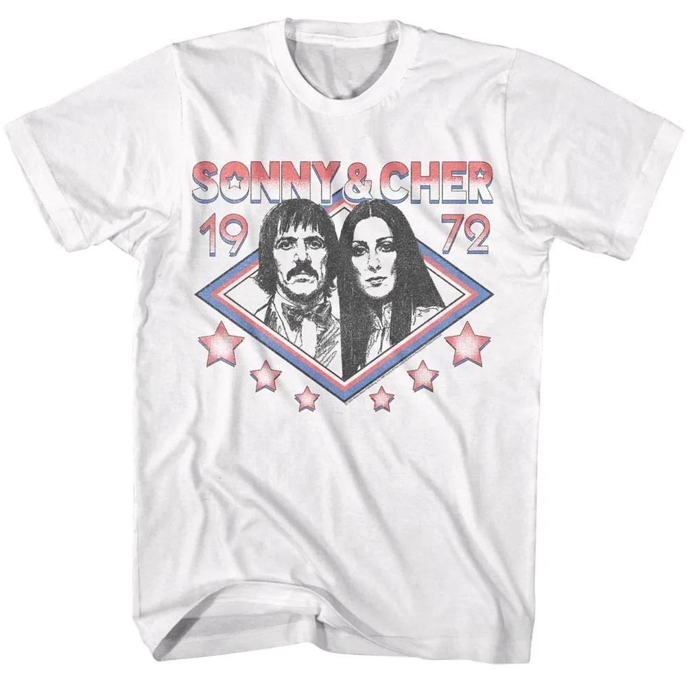 Sonny And Cher Stars Of 1972 Unisex T Shirt